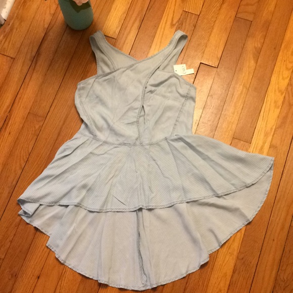 Cato Dresses & Skirts - NWT Cato Havana Bound light wash striped dress